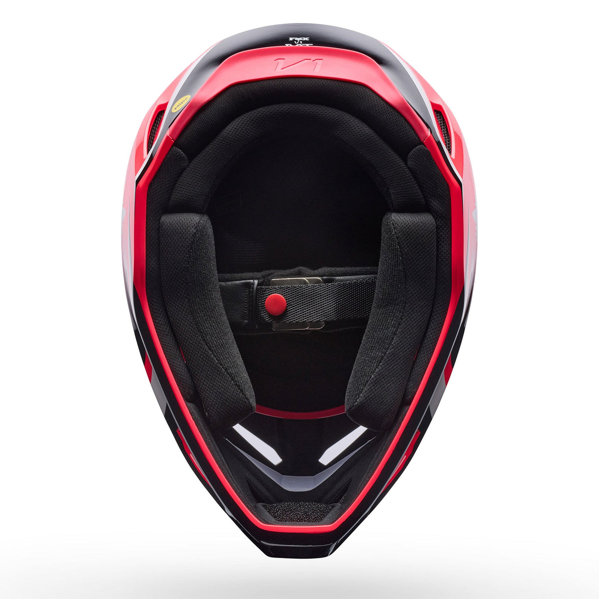 FOX Racing V1 MIPS FRAME MX Helmet (Neon Pink/Black/White)