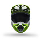 FOX Racing Youth V1 FRAME MX Helmet (Grey/Yellow)
