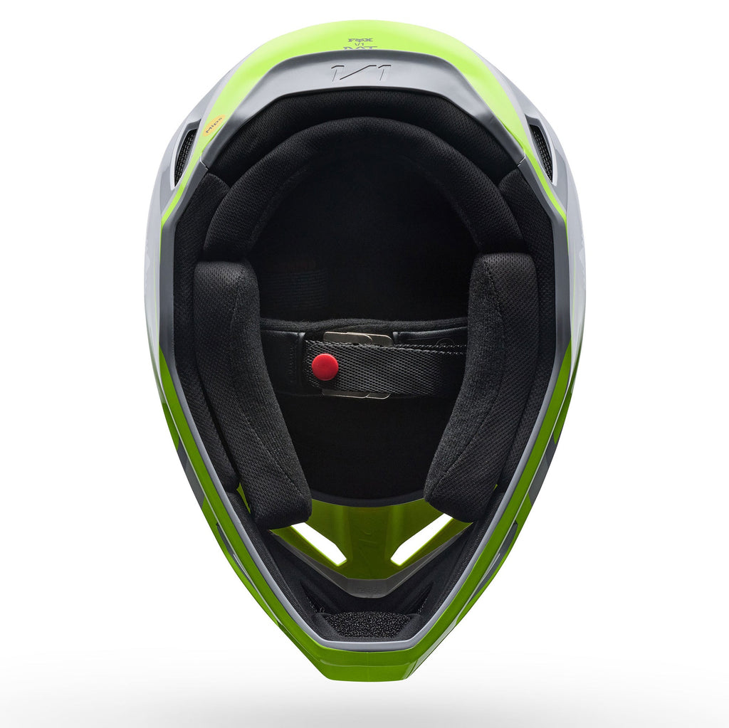 FOX Racing V1 MIPS FRAME MX Helmet (Grey/Yellow)