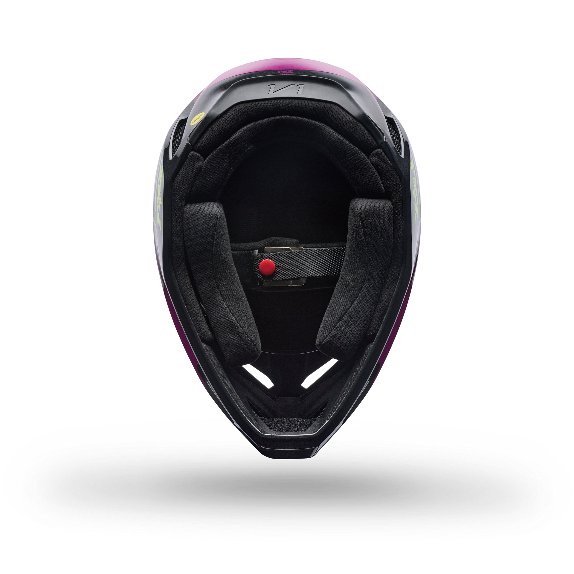 FOX Racing Youth V1 RAID MX Helmet (Purple Lava/Black)