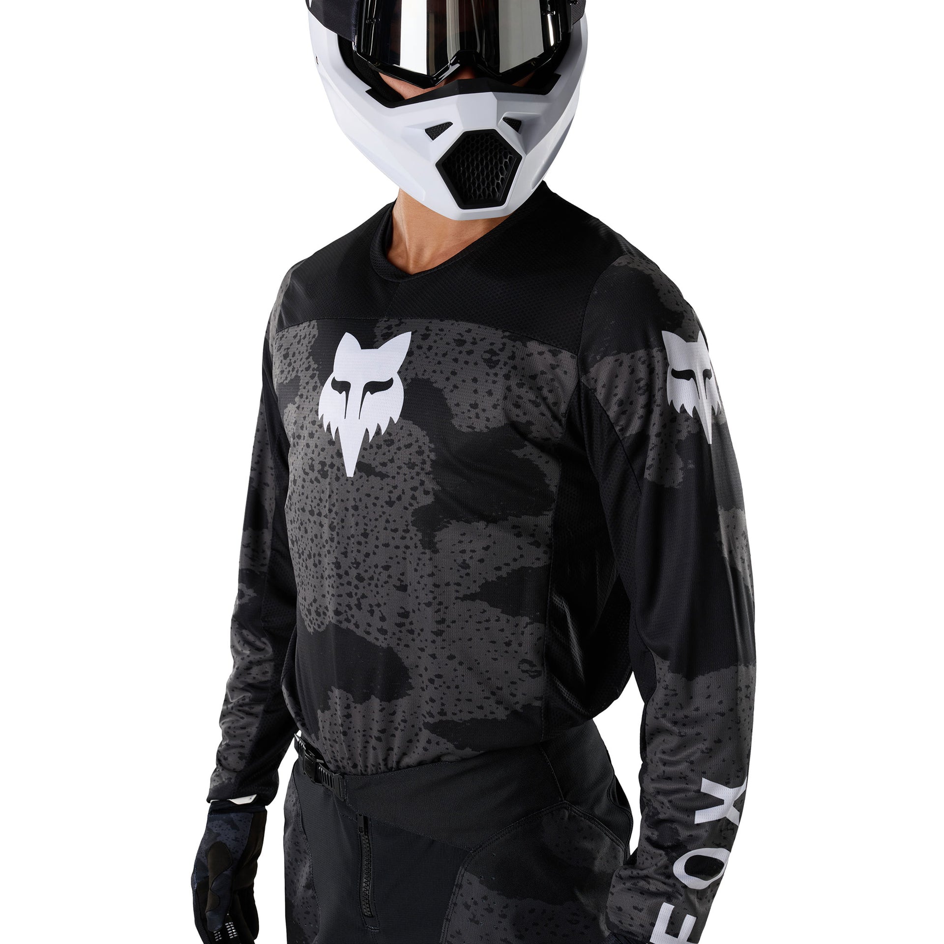 FOX Racing 180 BNKR v27 MX Jersey (Black Camo)