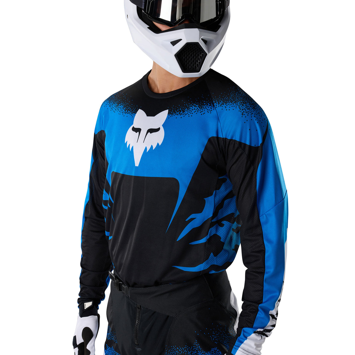 FOX Racing 180 HD38 Deegans Signature Collection MX Gear Set (Black/Blue)