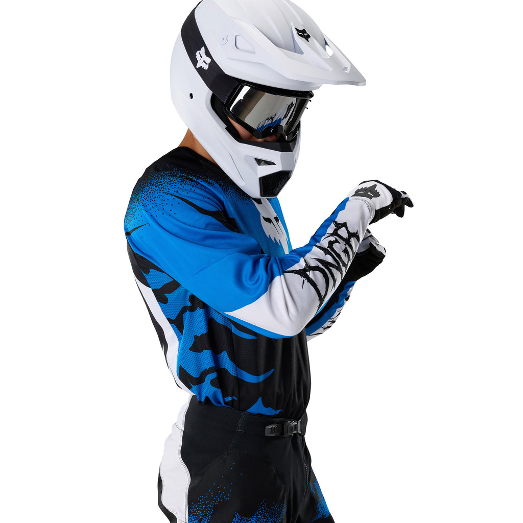 FOX Racing 180 HD38 Deegans Signature Collection MX Gear Set (Black/Blue)