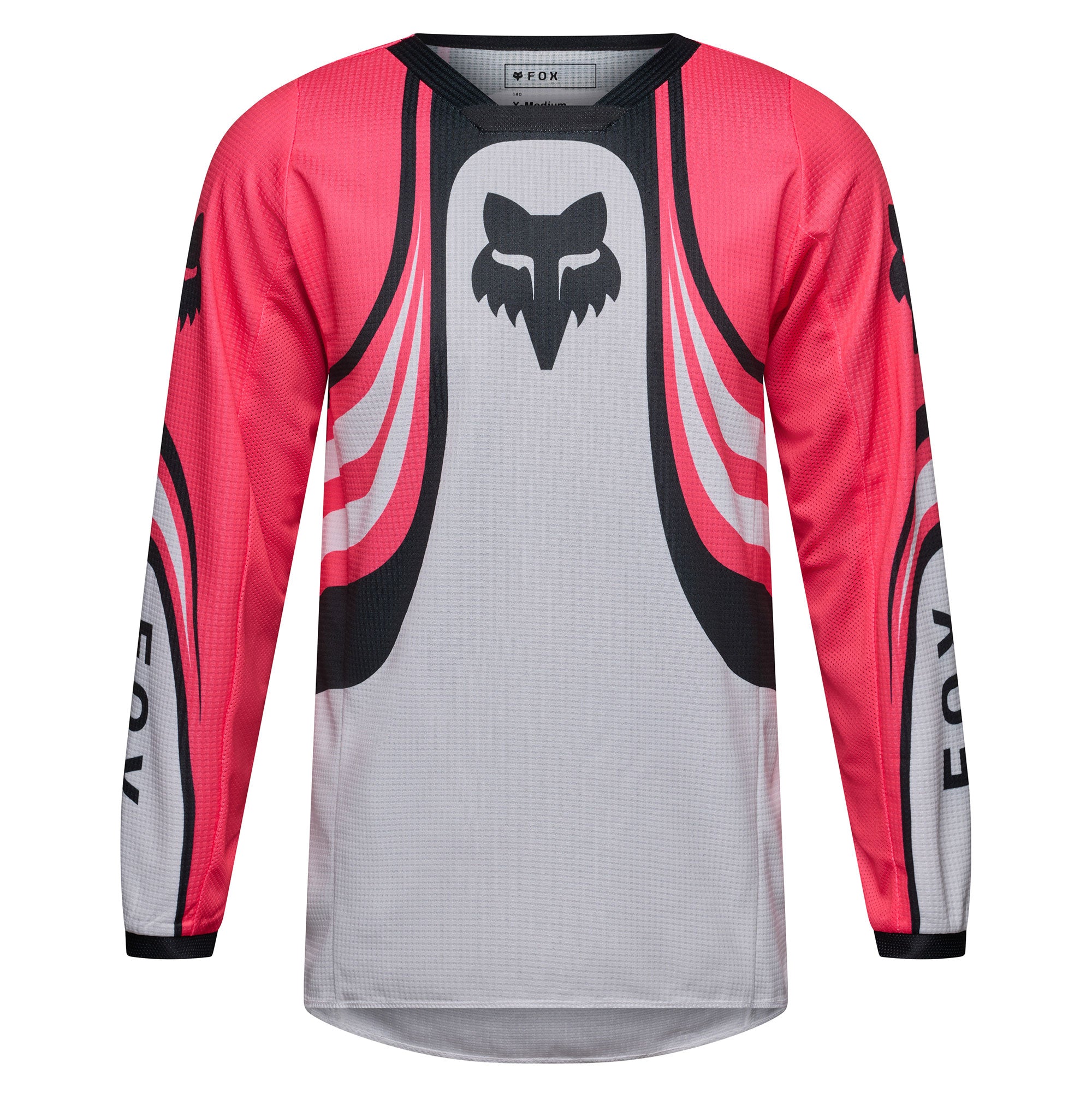 FOX Racing Youth 180 DRAFT MX Gear Set (White/Pink/Black)