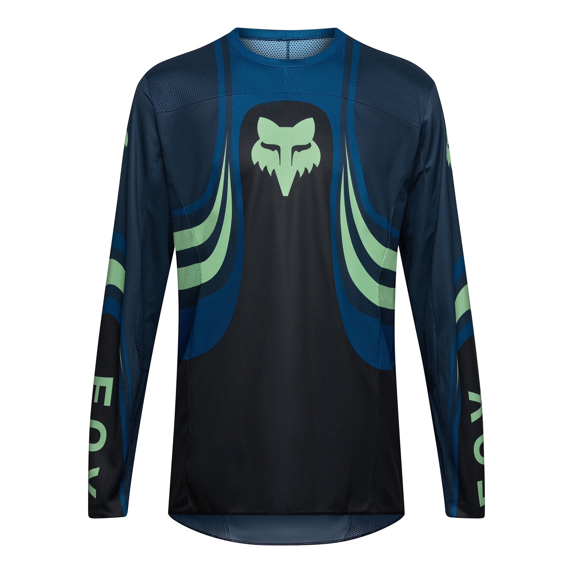 FOX Racing 180 DRAFT MX Jersey (Black/Midnight/Melon)