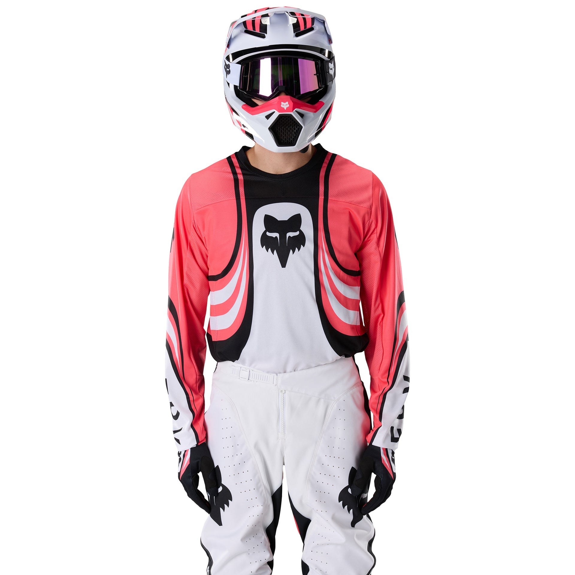 FOX Racing 180 DRAFT MX Jersey (White/Pink/Black)