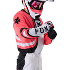 FOX Racing 180 DRAFT MX Jersey (White/Pink/Black)