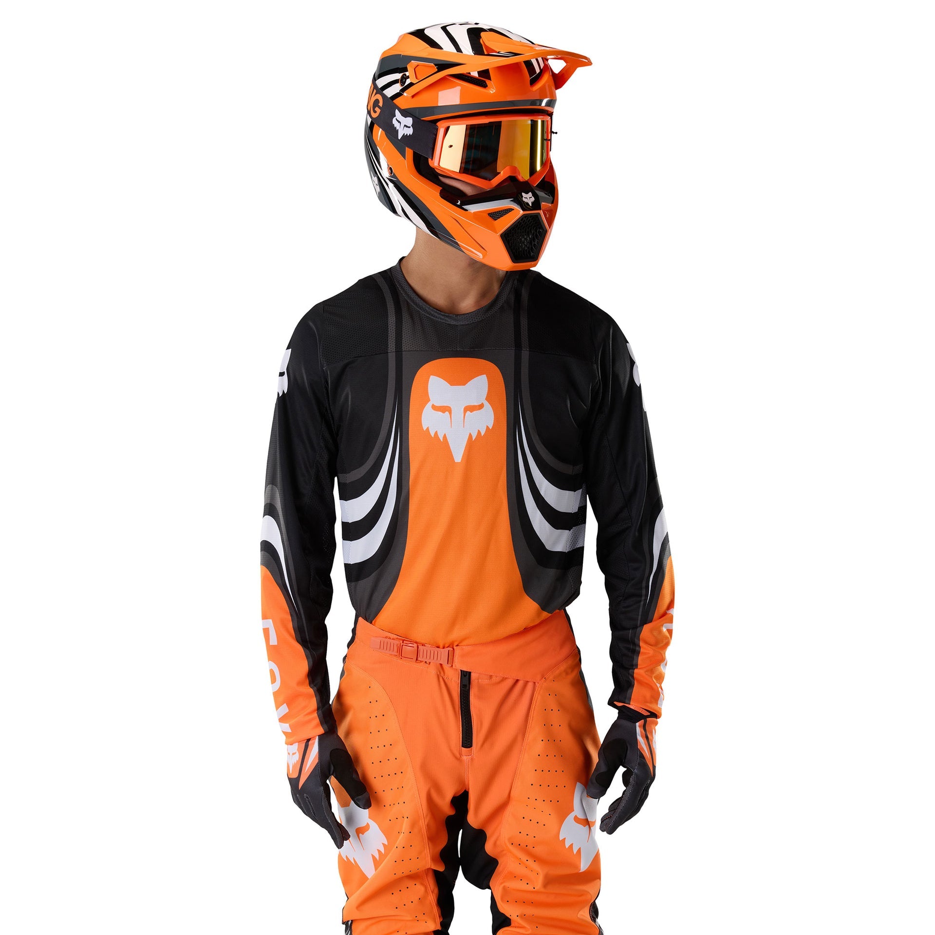 FOX Racing 180 DRAFT MX Jersey (Orange/Black/White)