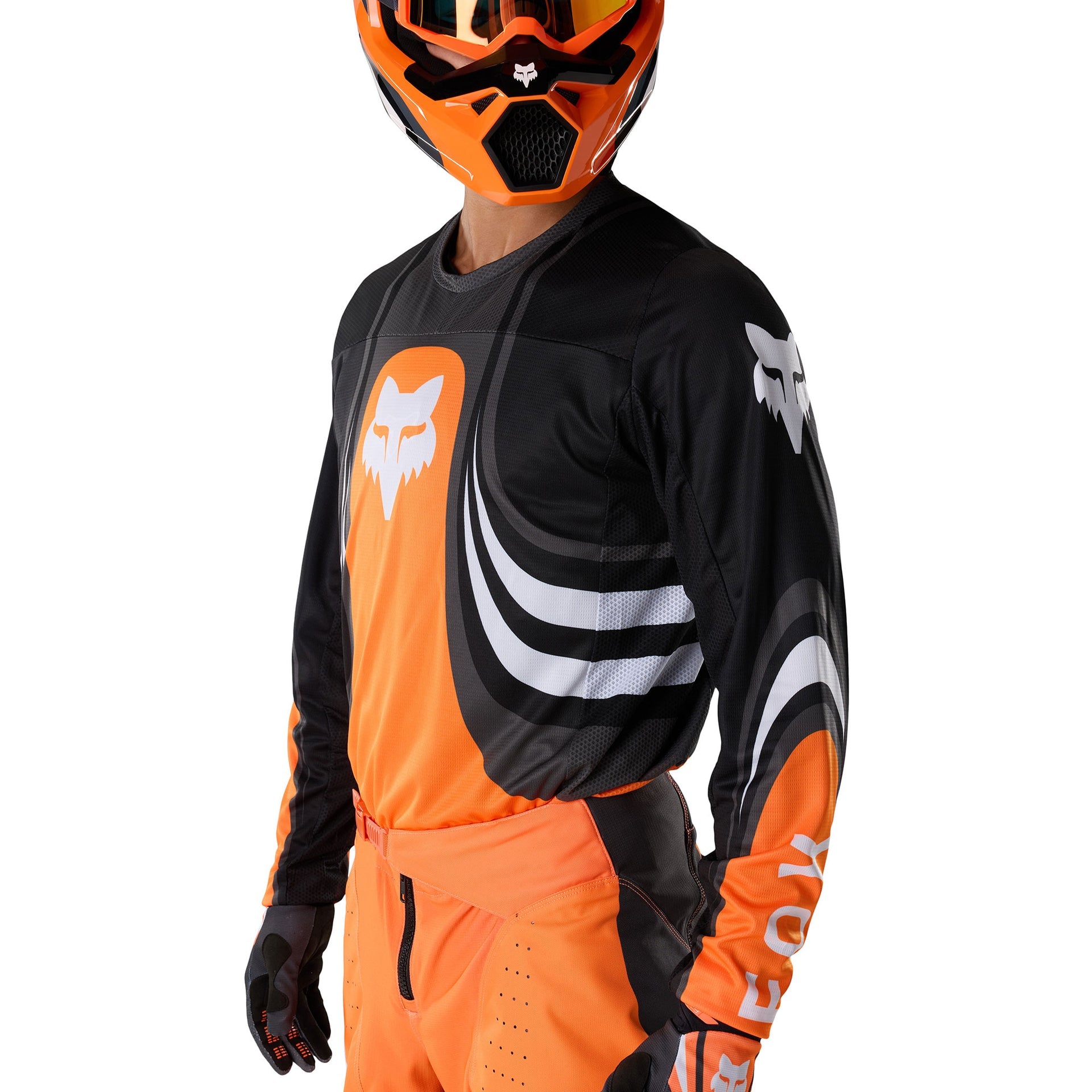FOX Racing 180 DRAFT MX Jersey (Orange/Black/White)