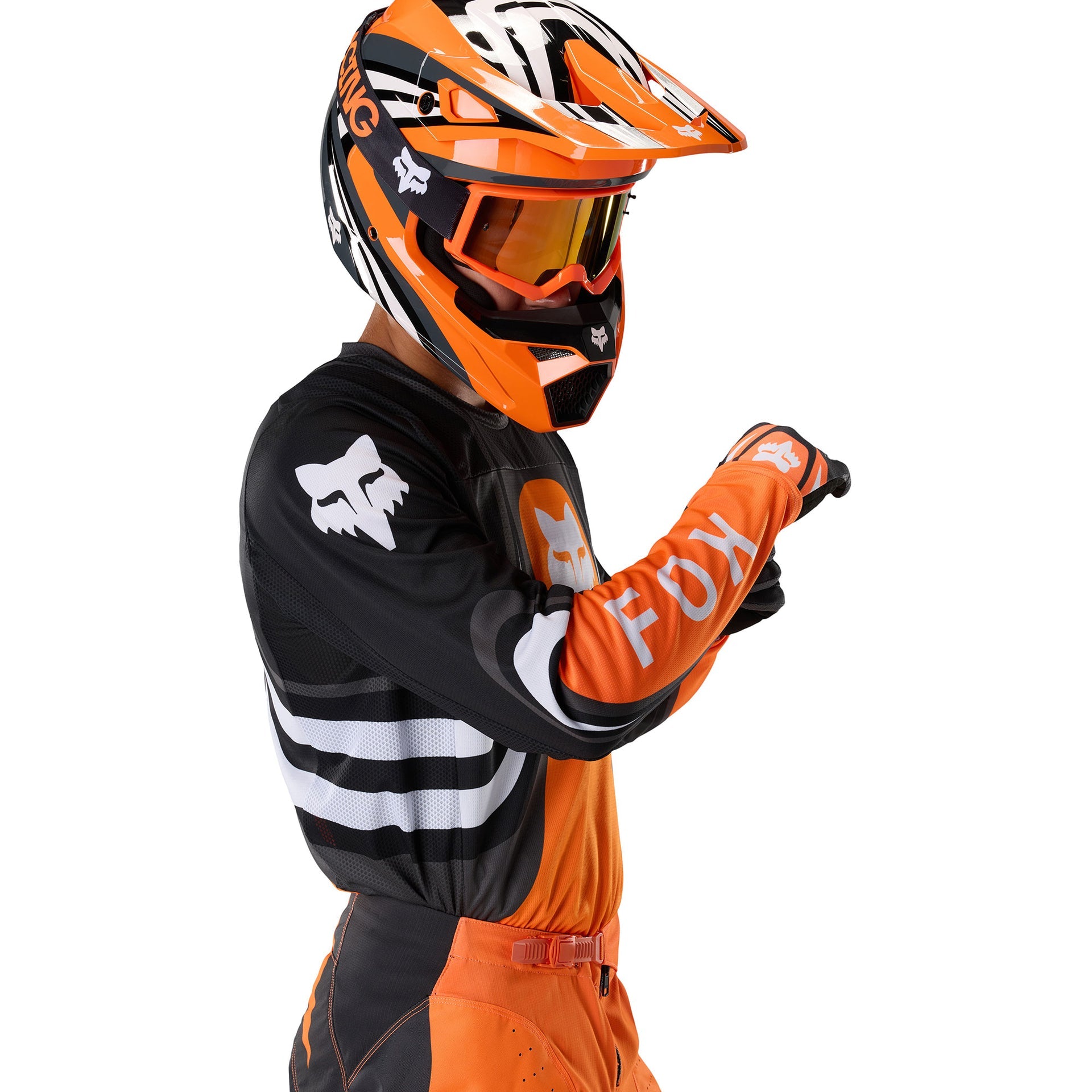 FOX Racing 180 DRAFT MX Jersey (Orange/Black/White)