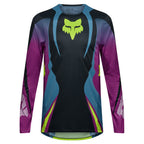 FOX Racing FLEXAIR THORN MX Jersey (Purple Lava/Yellow Fluo)