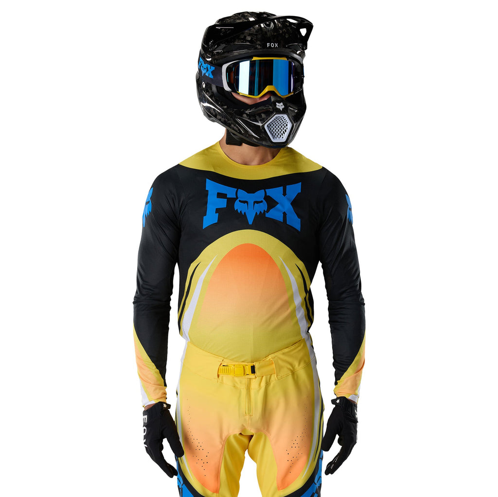 FOX Racing FLEXAIR ARC MX Jersey (Yellow/Black/Blue)