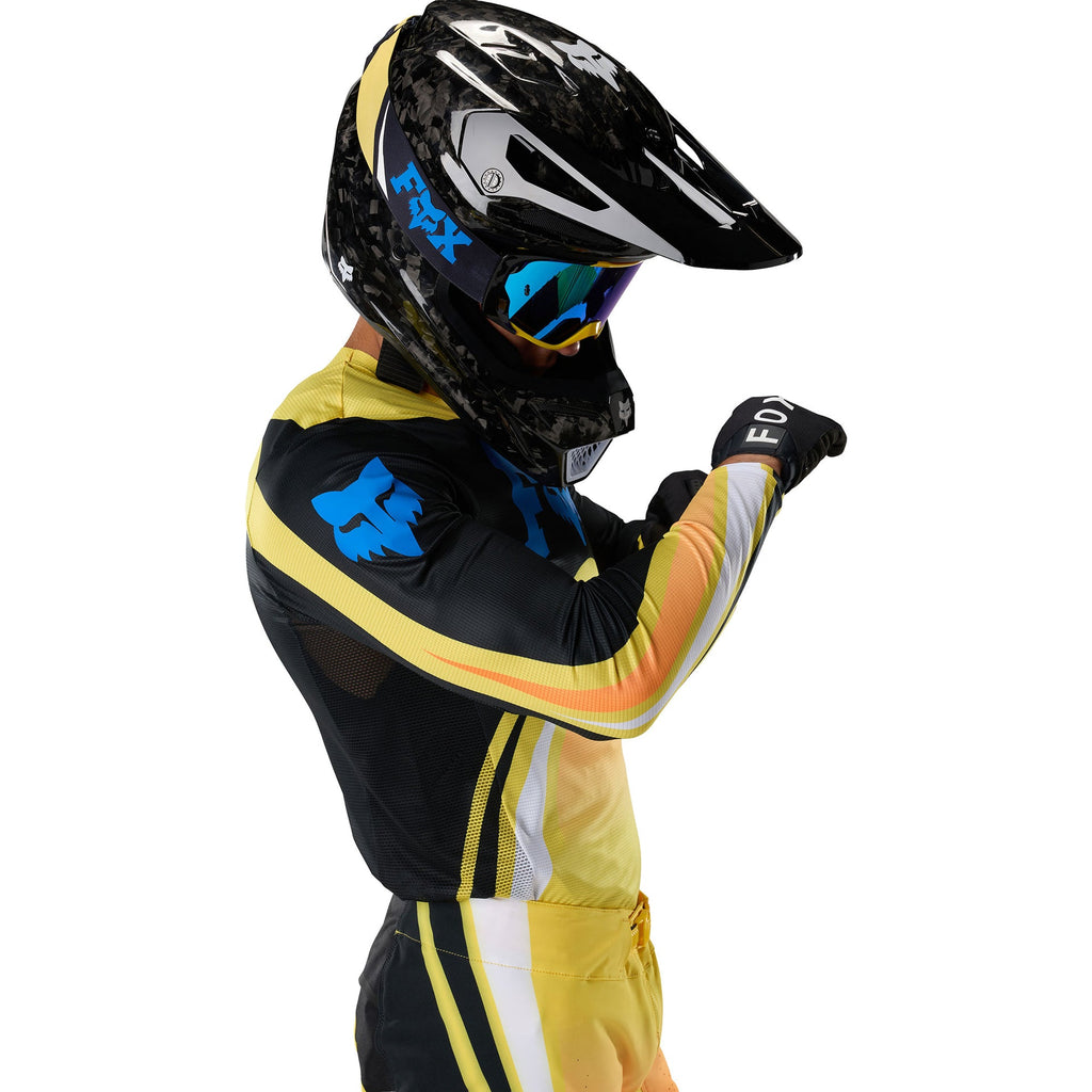 FOX Racing FLEXAIR ARC MX Jersey (Yellow/Black/Blue)