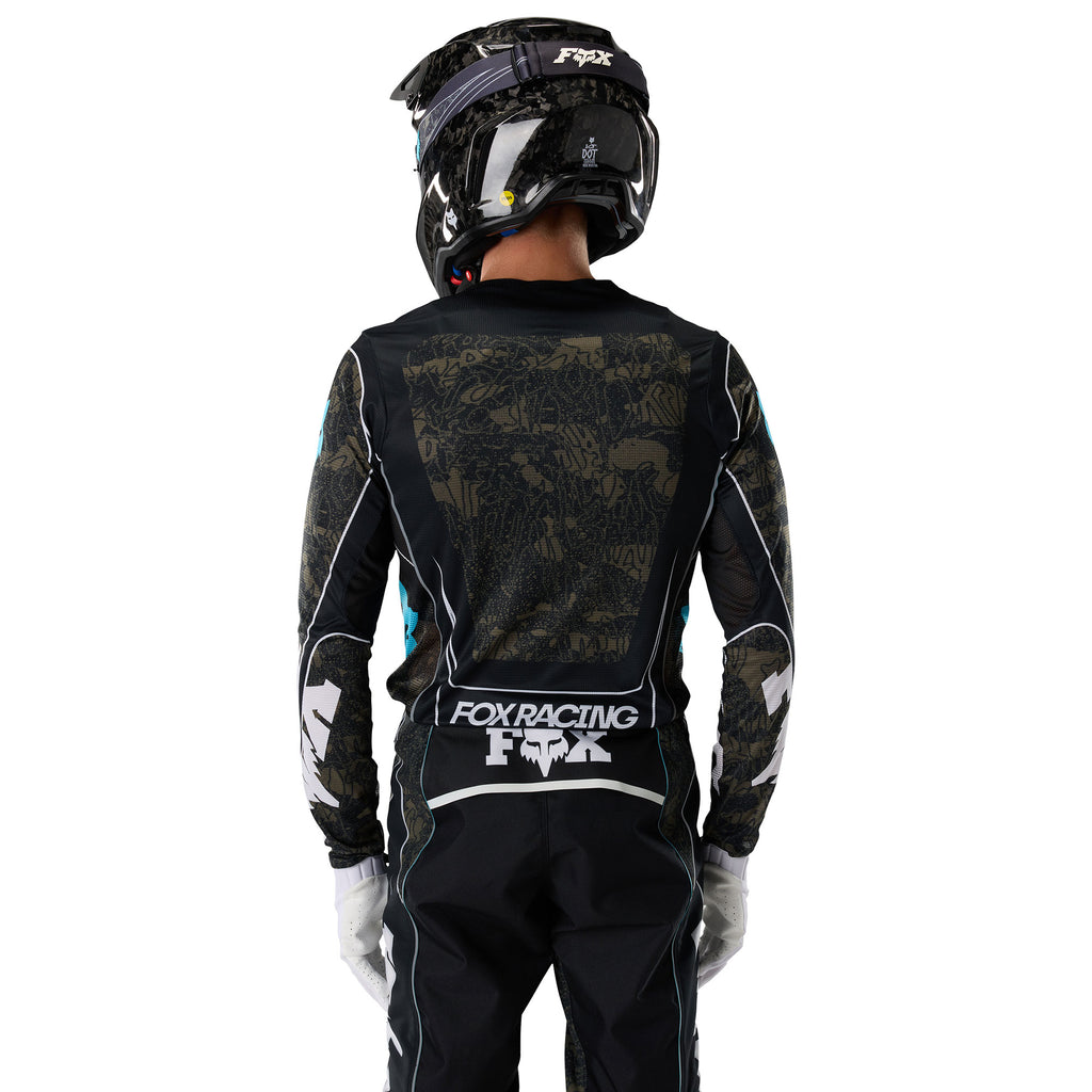 FOX Racing FLEXAIR APEX MX Gear Set (Black/Dirty Sage)