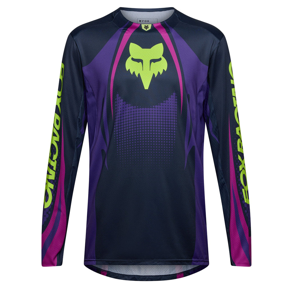 FOX Racing 360 TEMPER MX Jersey (Grape/Black/Yellow Fluo)