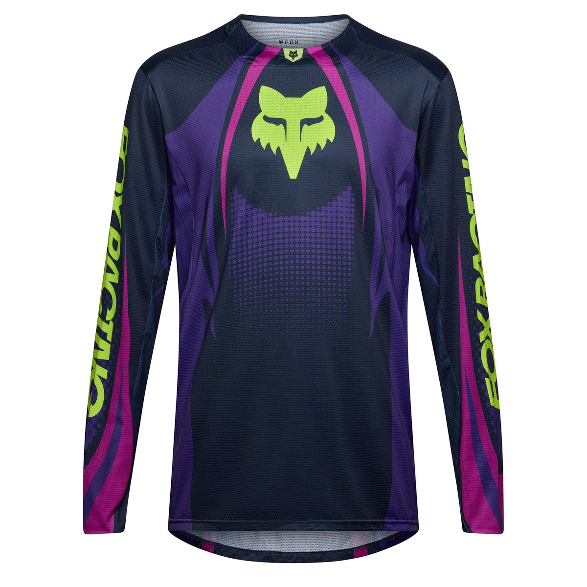 FOX Racing 360 TEMPER MX Jersey (Grape/Black/Yellow Fluo)