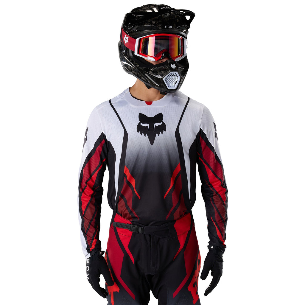 FOX Racing 360 FOUNDRY MX Jersey (Red Fluo/Black/White)