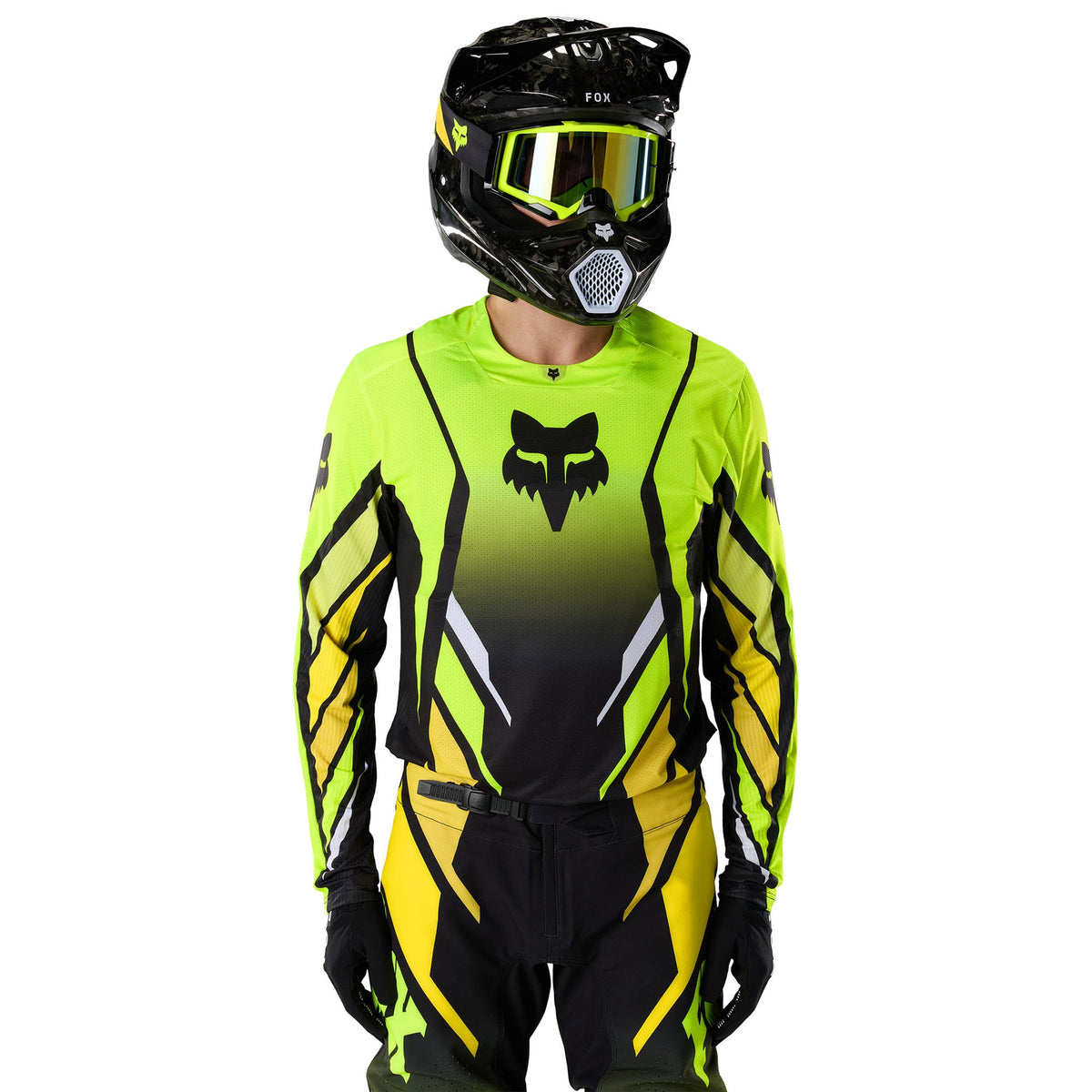 FOX Racing 360 FOUNDRY MX Jersey (Hi-Viz Yellow/Black)
