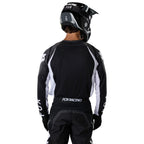 FOX Racing 180 FRAME MX Jersey (Black/White)