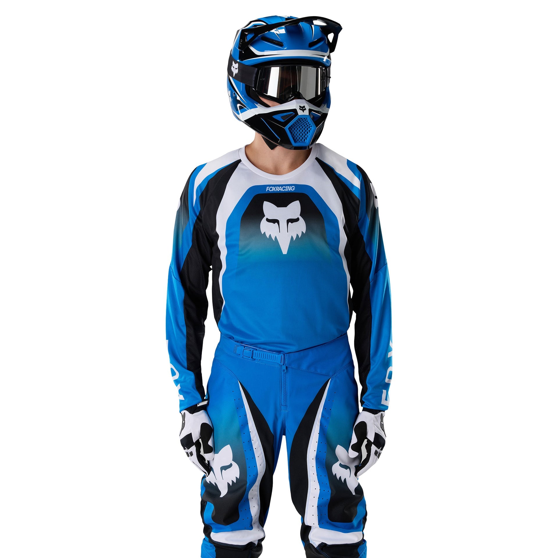 FOX Racing 180 FRAME MX Jersey (Blue/Black/White)