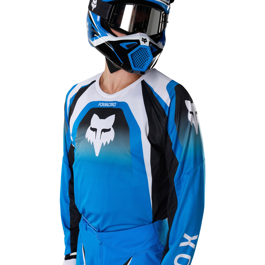 FOX Racing 180 FRAME MX Gear Set (Blue/Black/White)