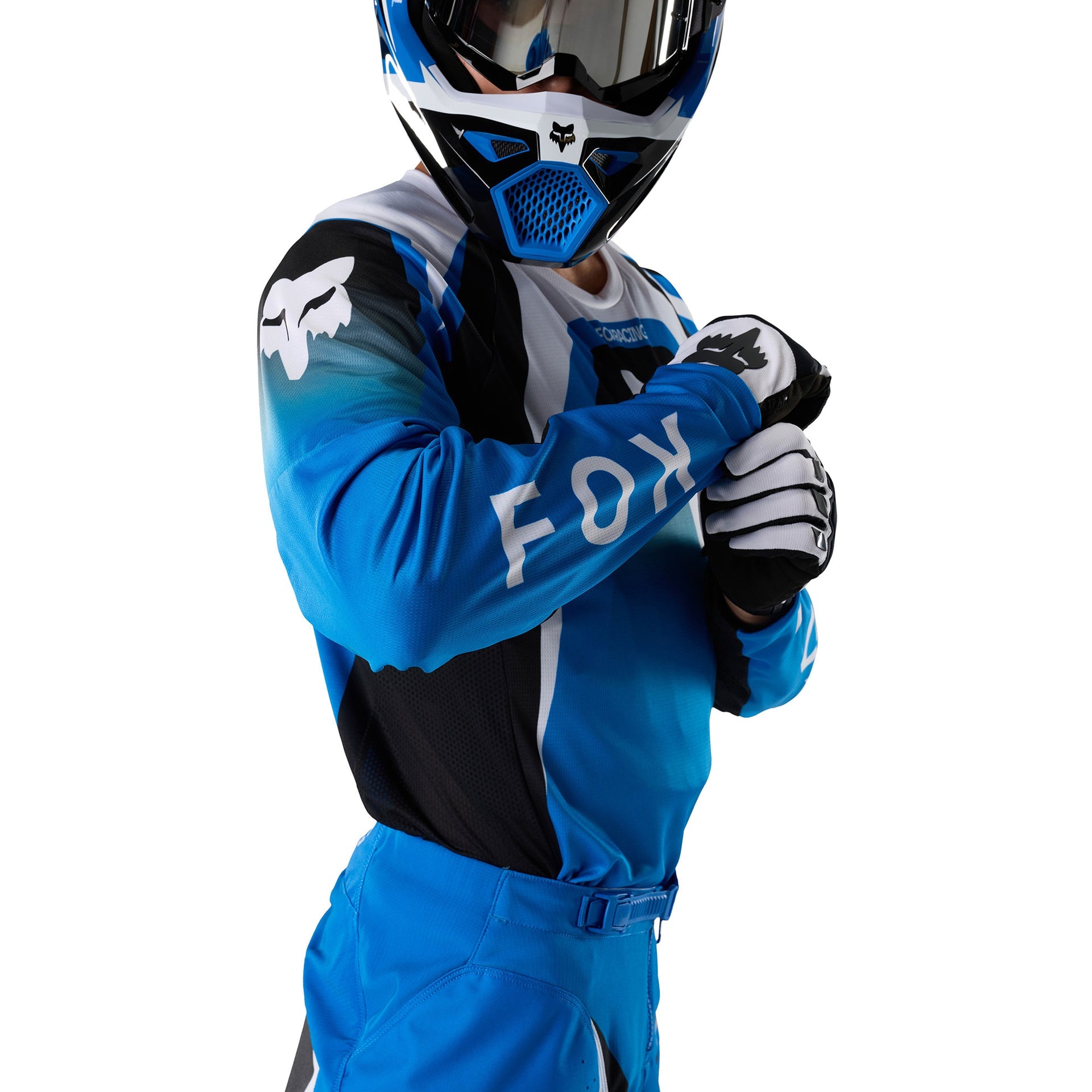 FOX Racing 180 FRAME MX Jersey (Blue/Black/White)