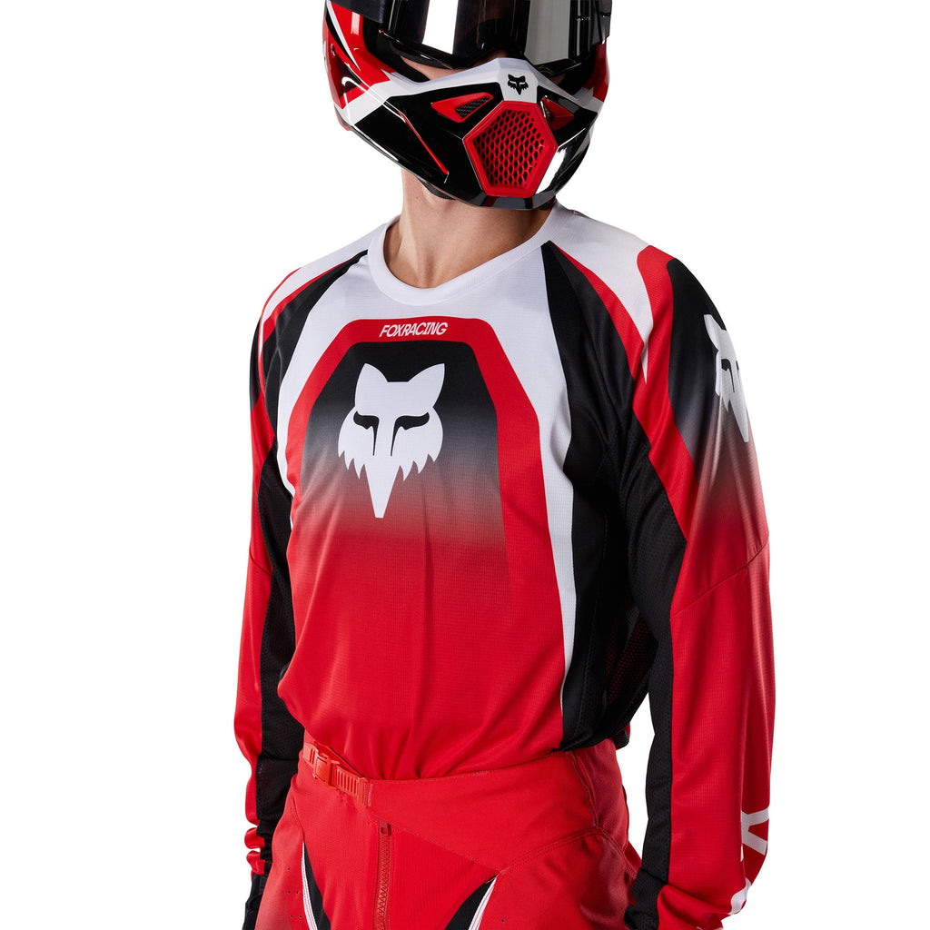FOX Racing 180 FRAME MX Jersey (Red/Black/White)