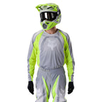 FOX Racing 180 FRAME MX Jersey (Grey/Yellow)