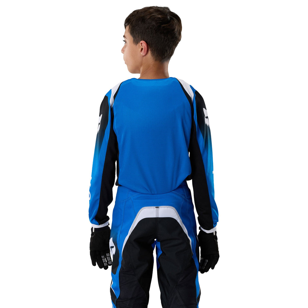 FOX Racing Youth 180 FRAME MX Jersey (Blue/Black/White)