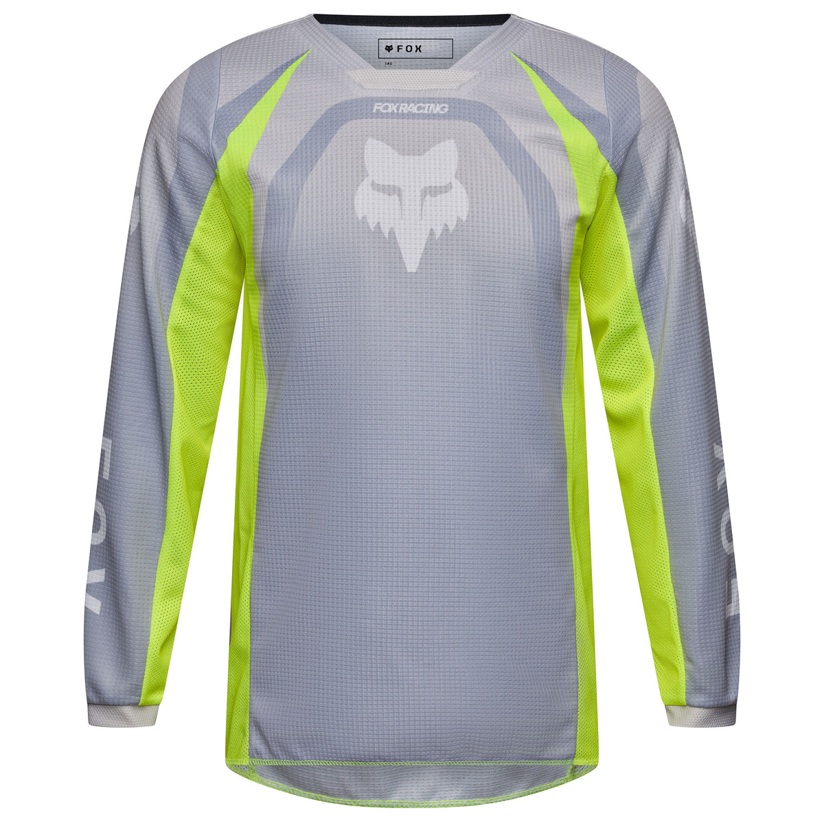 FOX Racing Youth 180 FRAME MX Gear Set (Grey/Yellow)