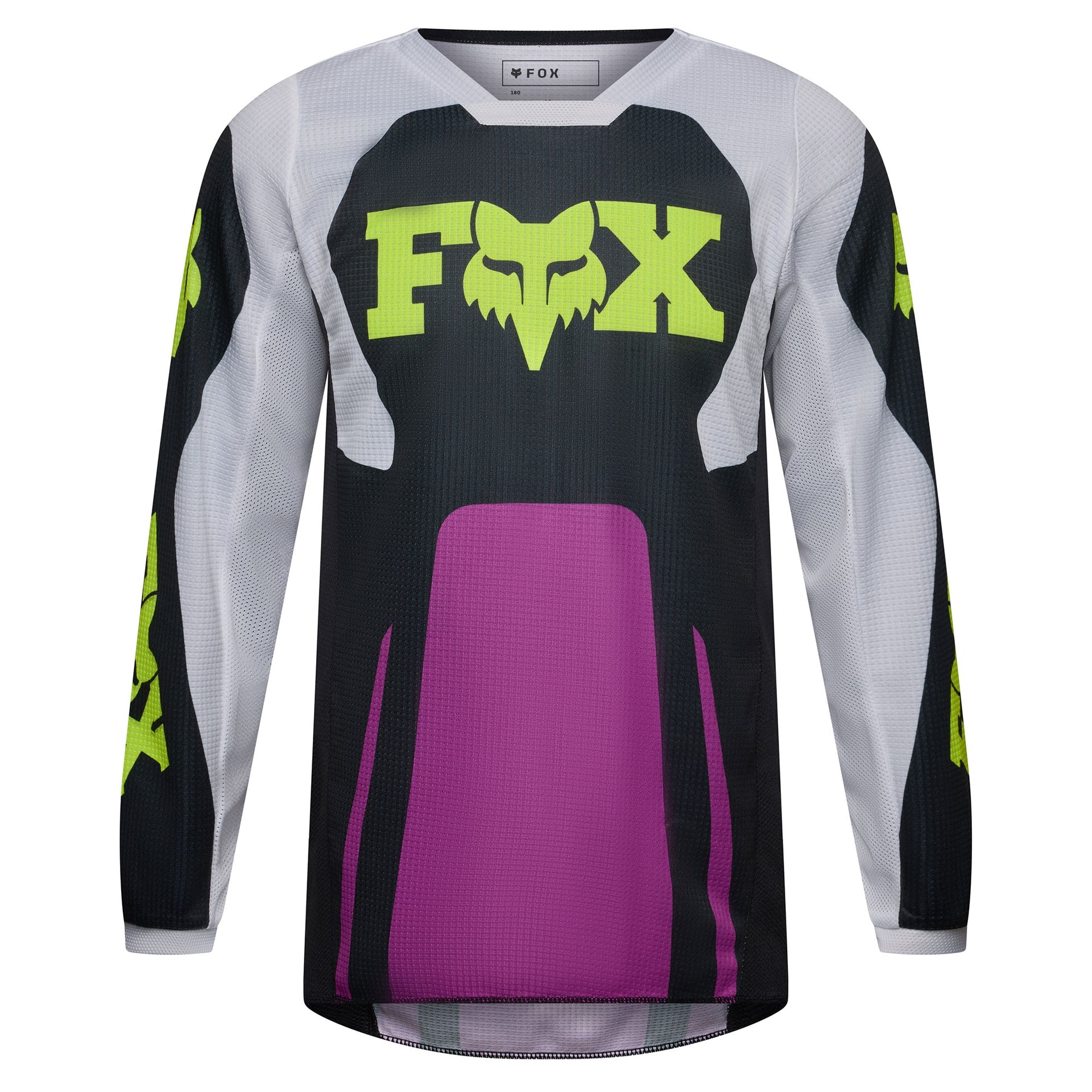 FOX Racing Youth 180 RAID MX Jersey (Purple Lava/Black/White)