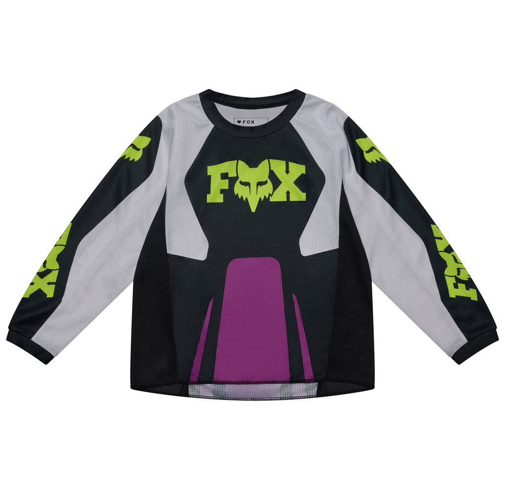 FOX Racing Kids 180 RAID MX Gear Set (Purple Lava/Black/White)