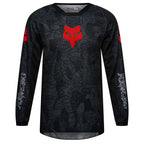 FOX Racing Youth 180 ABYSS MX Gear Set (Black/Grey)