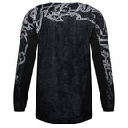 FOX Racing Youth 180 ABYSS MX Jersey (Black/Grey)