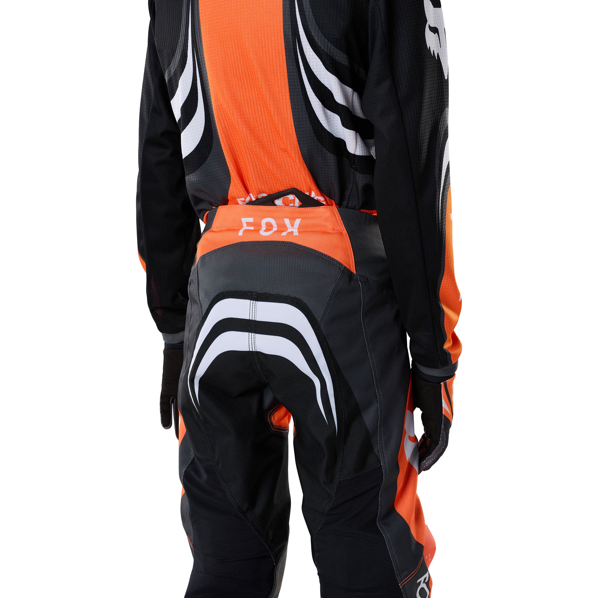 FOX Racing Youth 180 DRAFT MX Gear Set (Orange/Black/White)
