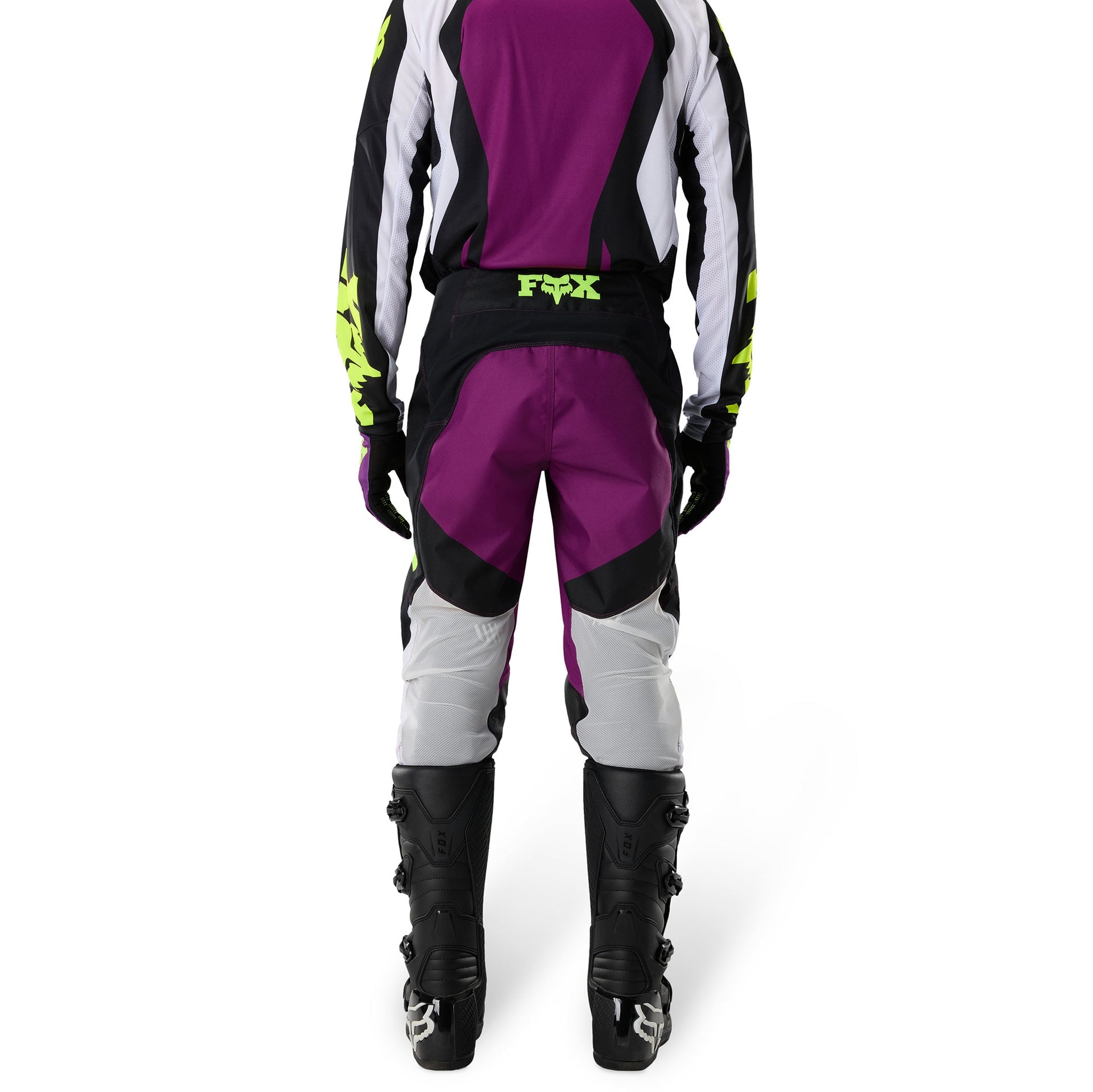 FOX Racing Youth 180 RAID MX Pant (Purple Lava/Black/White)