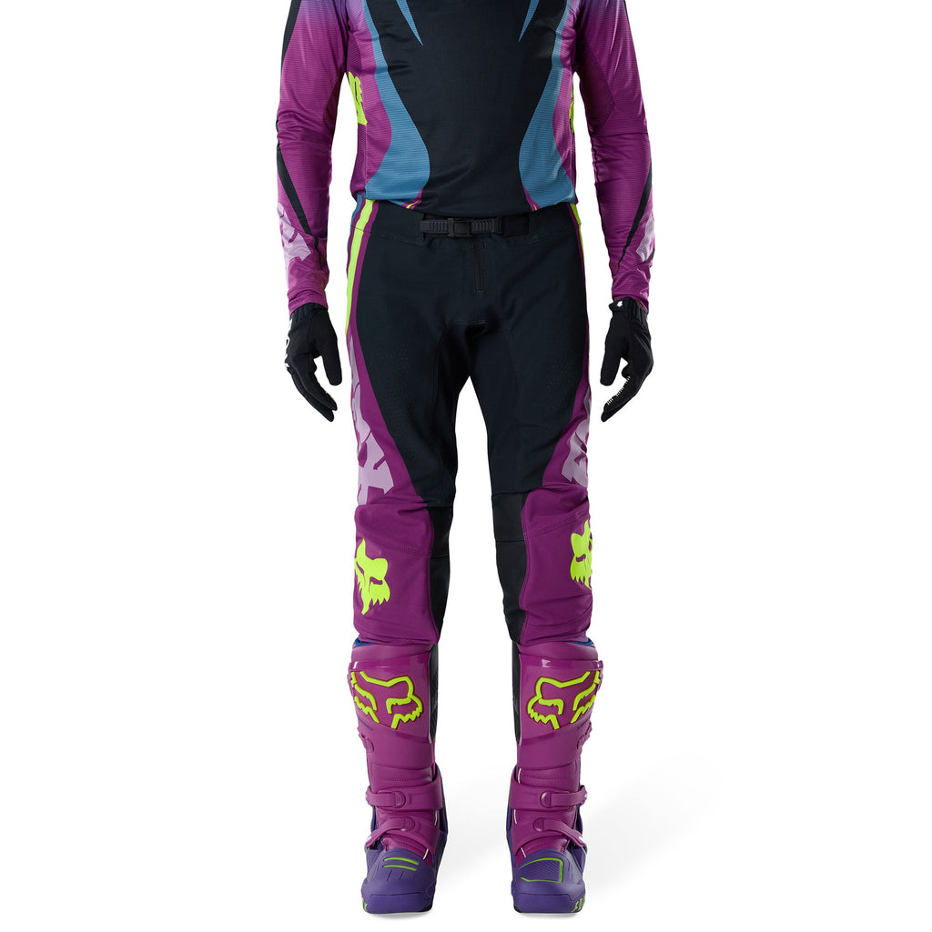 FOX Racing FLEXAIR THORN MX Pant (Purple Lava/Yellow Fluo)
