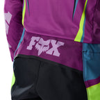 FOX Racing FLEXAIR THORN MX Pant (Purple Lava/Yellow Fluo)