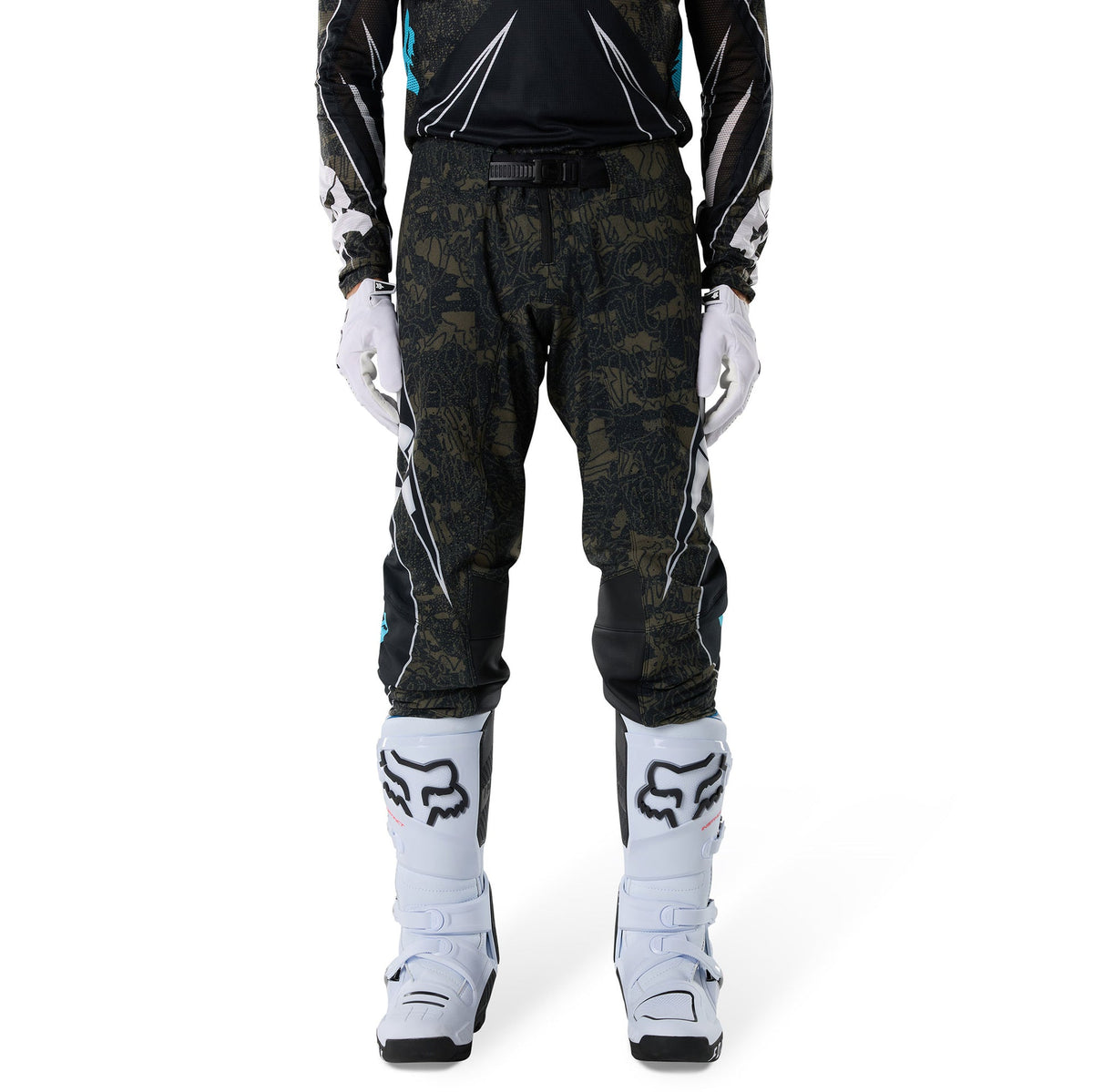 FOX Racing FLEXAIR APEX MX Pant (Black/Dirty Sage)