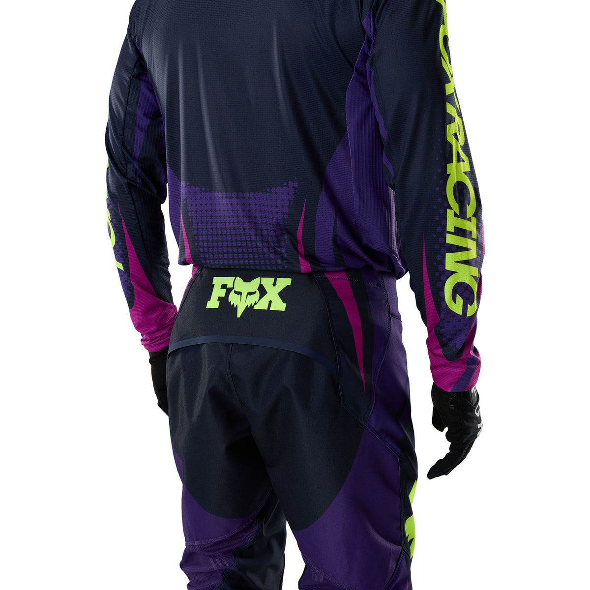 FOX Racing 360 TEMPER MX Pant (Grape/Black/Yellow Fluo)