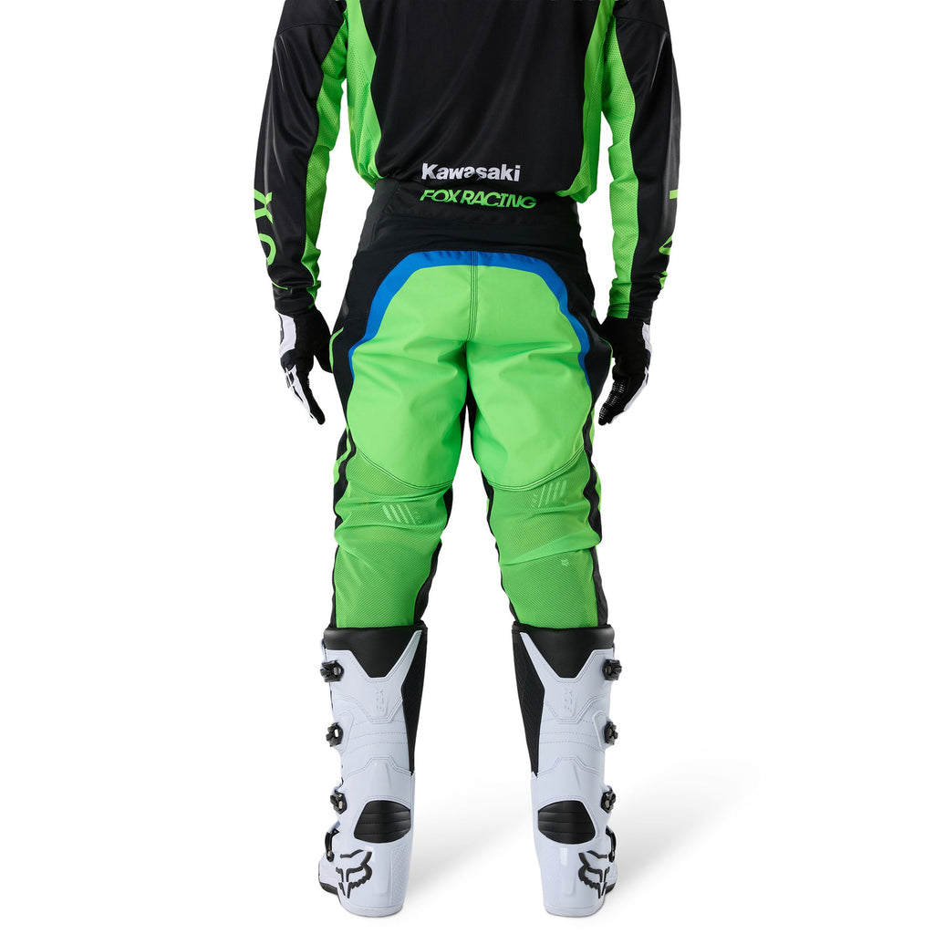 FOX Racing 180 KAWASAKI MX Pant (Black/Green Fluo)