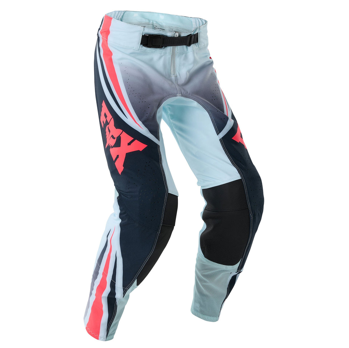 FOX Racing Youth FLEXAIR ARC MX Pant (Ice Blue/Midnight/Red Fluo)