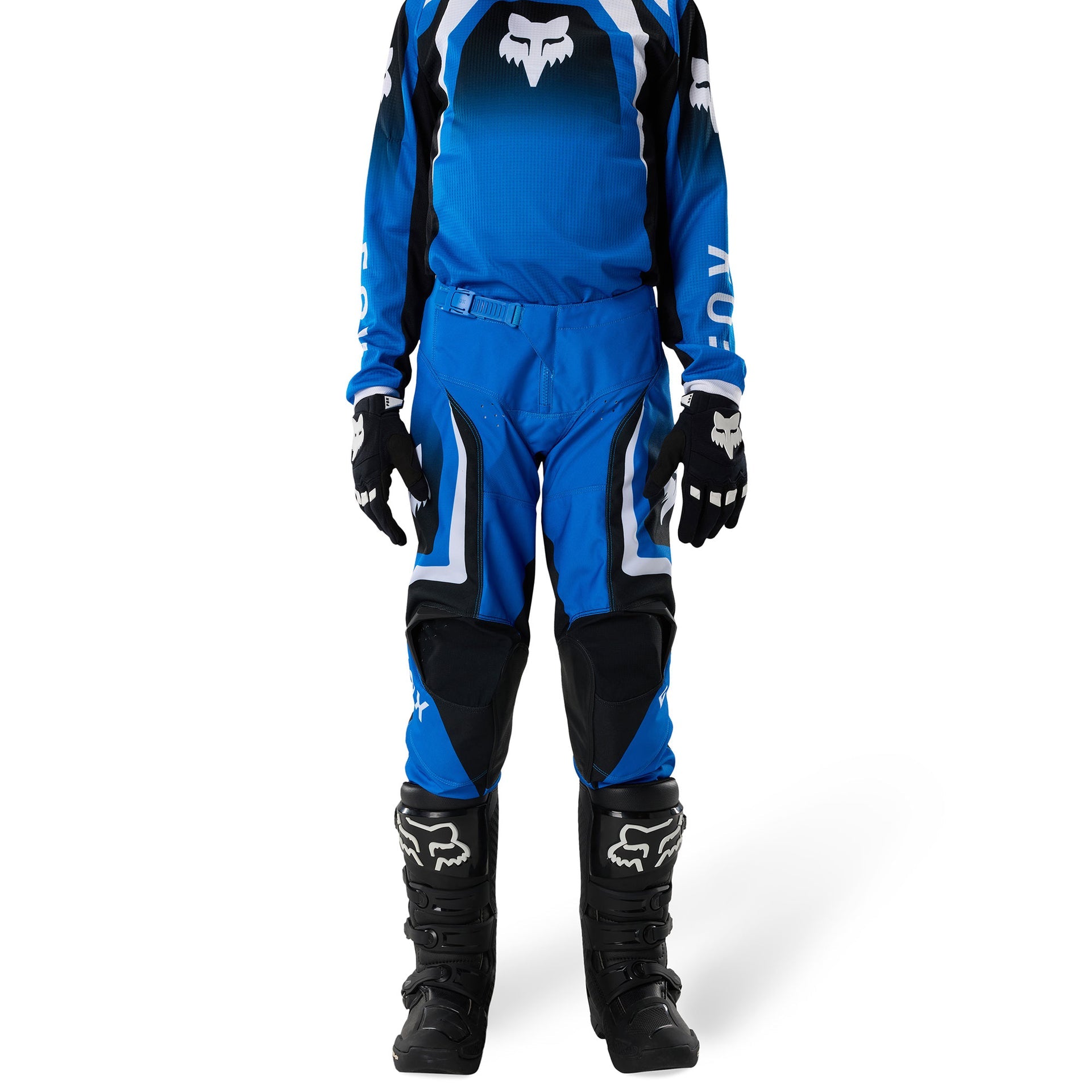 FOX Racing Youth 180 FRAME MX Pant (Blue/Black/White)