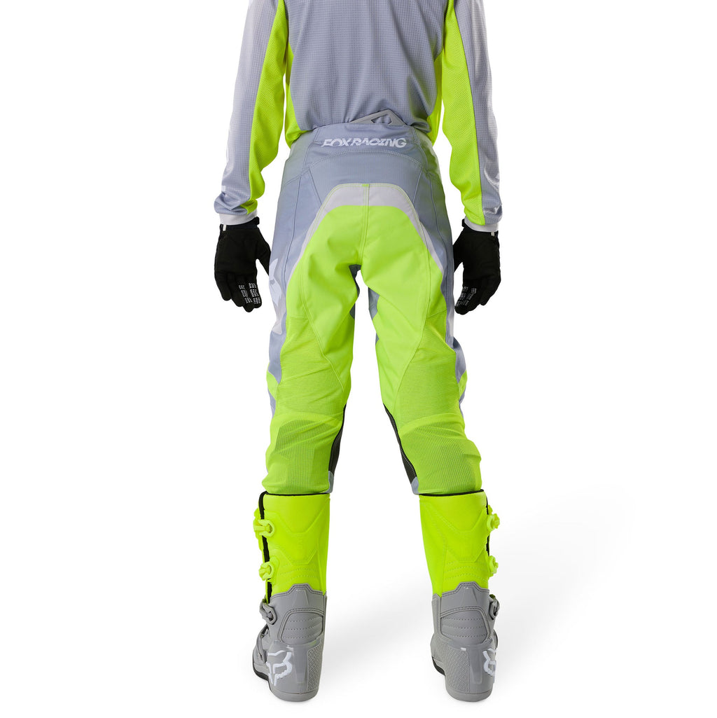 FOX Racing Youth 180 FRAME MX Pant (Grey/Yellow)
