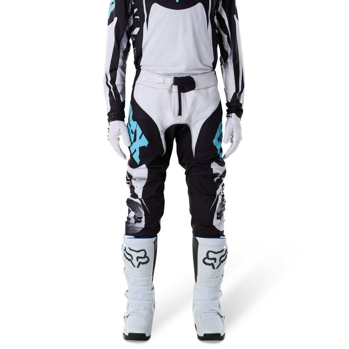 FOX Racing 360 CLUTCH MX Pant (White/Black/ORW Blue)