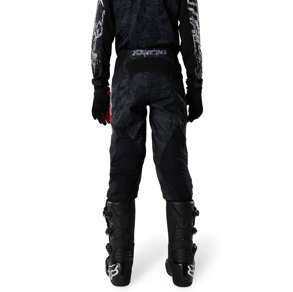 FOX Racing Youth 180 ABYSS MX Gear Set (Black/Grey)