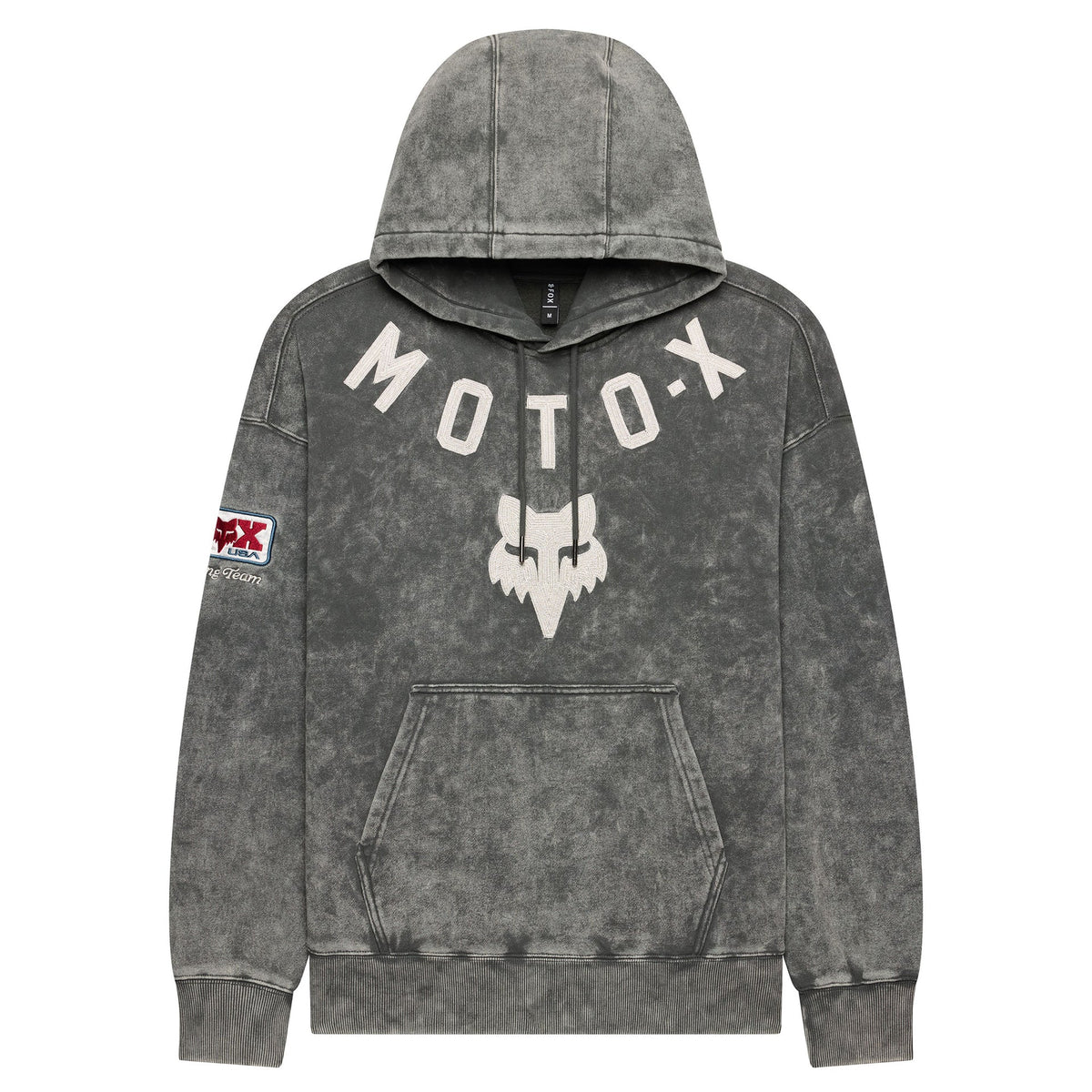 FOX Racing Mens Hoodie - MOTO-X Heavy Weight Fleece Pullover (Dark Shadow)