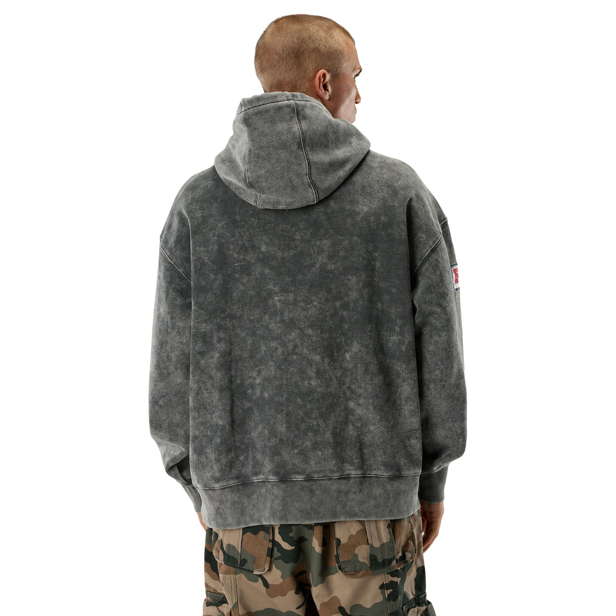 FOX Racing Mens Hoodie - MOTO-X Heavy Weight Fleece Pullover (Dark Shadow)
