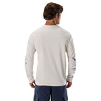 FOX Racing Mens T-Shirt - DNGR 195 LS TEE (Off White)