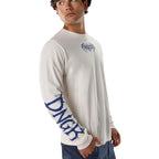 FOX Racing Mens T-Shirt - DNGR 195 LS TEE (Off White)